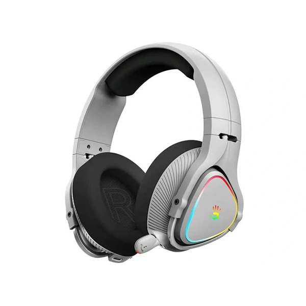 A4-Tech Bloody MR710 Multi-platform vezeték nélküli RGB szürke gamer headset
