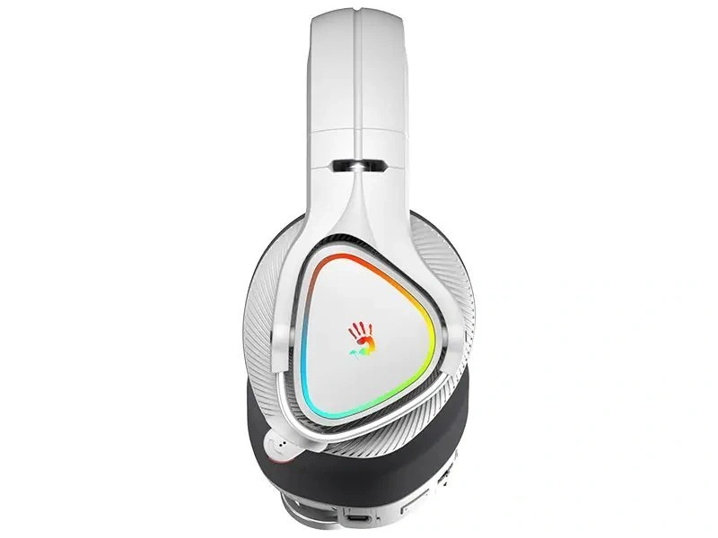 A4-Tech Bloody MR710 Multi-platform vezeték nélküli RGB szürke gamer headset