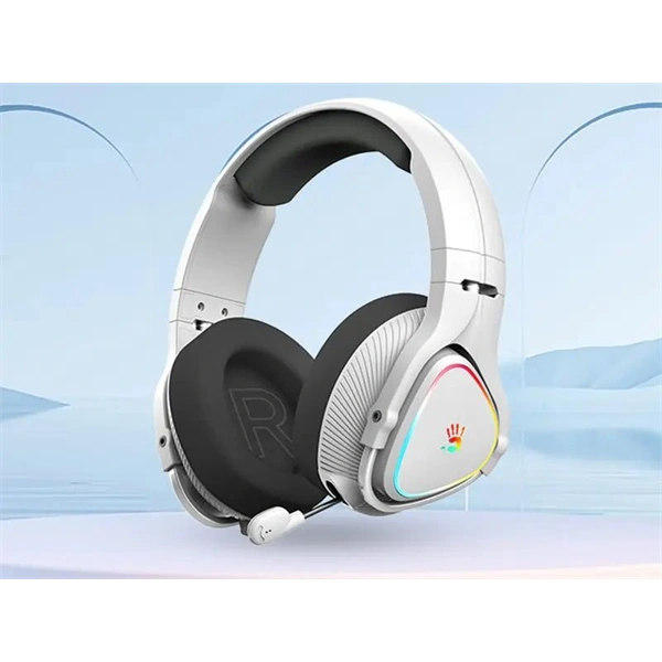 A4-Tech Bloody MR710 Multi-platform vezeték nélküli RGB szürke gamer headset