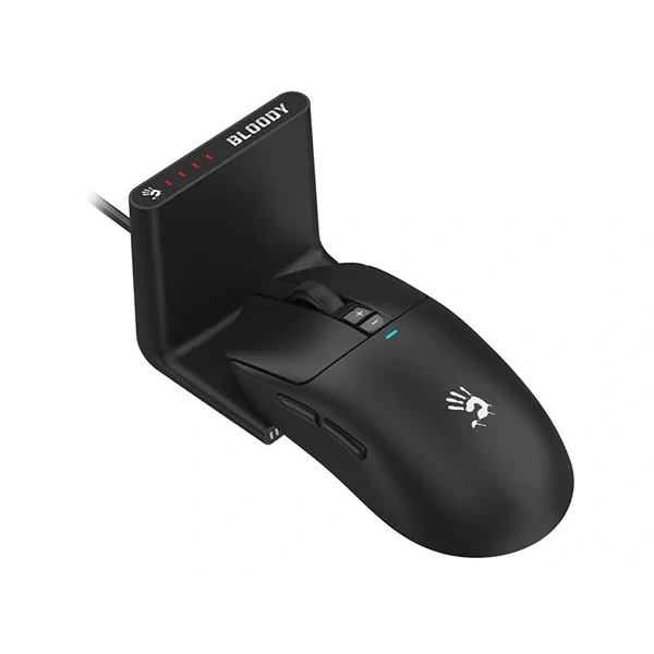 A4-Tech Bloody R72 Pro Duo vezeték nélküli fekete gamer egér