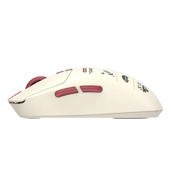 A4-Tech Bloody R72 Ultra Duo Pixels Red vezeték nélküli fehér gamer egér