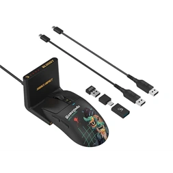 A4-Tech Bloody R72 Ultra Duo Renegade Midnight vezeték nélküli fekete gamer egér