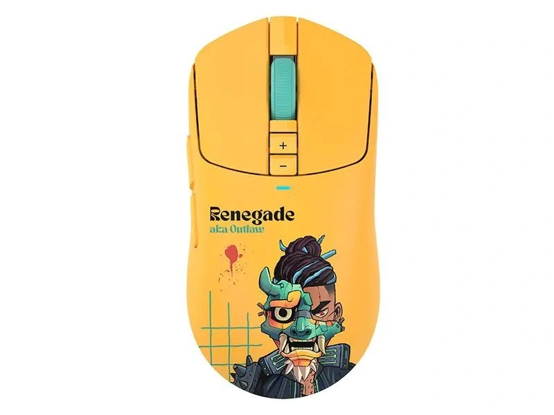 A4-Tech Bloody R72 Ultra Duo Renegade Sunset vezeték nélküli sárga gamer egér