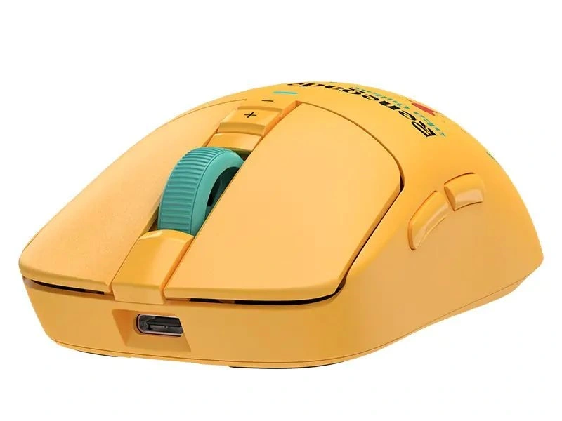 A4-Tech Bloody R72 Ultra Duo Renegade Sunset vezeték nélküli sárga gamer egér