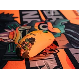 A4-Tech Bloody R72 Ultra Duo Renegade Sunset vezeték nélküli sárga gamer egér