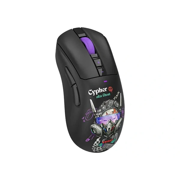 A4-Tech Bloody R73 Ultra Duo Cypher Ghost vezeték nélküli fekete gamer egér