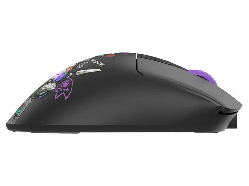 A4-Tech Bloody R73 Ultra Duo Cypher Ghost vezeték nélküli fekete gamer egér