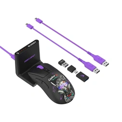 A4-Tech Bloody R73 Ultra Duo Cypher Ghost vezeték nélküli fekete gamer egér