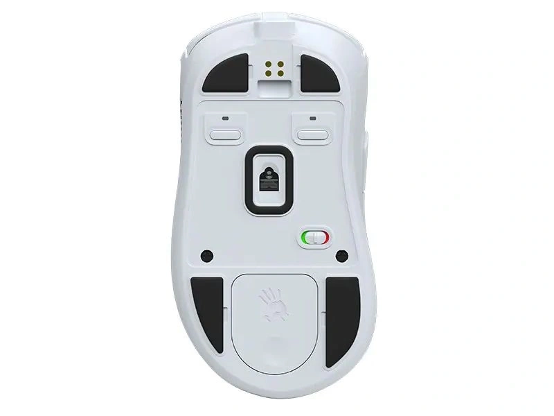 A4-Tech Bloody R73 Ultra Duo Nyx Mirage vezeték nélküli fehér gamer egér