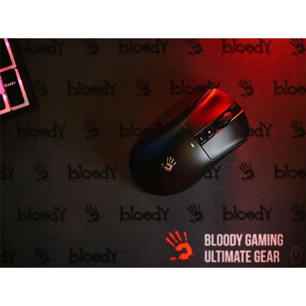 A4-Tech Bloody R73 Ultra vezeték nélküli fekete gamer egér