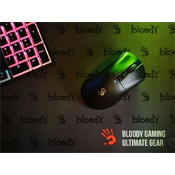 A4-Tech Bloody R73 Ultra vezeték nélküli fekete gamer egér