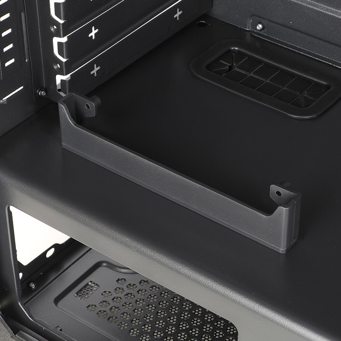 ABKONCORE Cronos 510S RGB fekete ablakos (Táp nélküli) számítógép ház