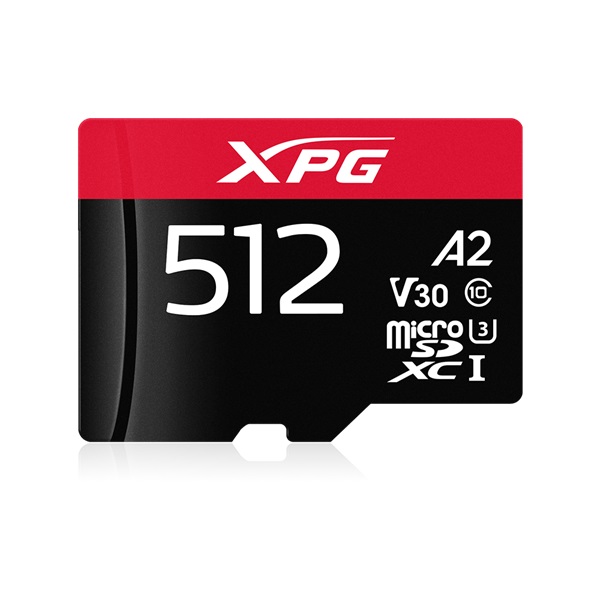 ADATA 128GB SD micro XPG (SDXC Class 10 UHS-I) (AUSDX128GUI3XPGA2-R) gamer memóriakártya