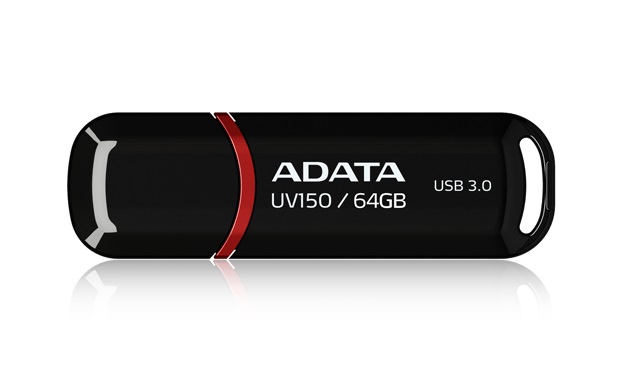 ADATA 64GB USB3.2 Fekete (AUV150-64G-RBK) Flash Drive