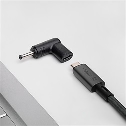 Akyga USB Type-C / 3,5 x 1,35 mm laptop adapter