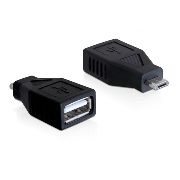 Delock 65296 USB micro-B apa> USB 2.0-A anya adapter