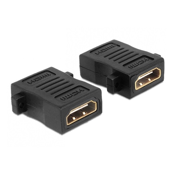 Delock 65509 HDMI-A anya > anya csavarhellyel adapter