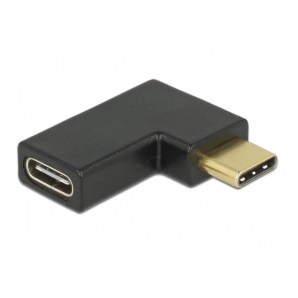 Delock 65915 USB-C 10Gbps USB 3.1 csatlakozó > csatlakozó ívelt bal / jobb