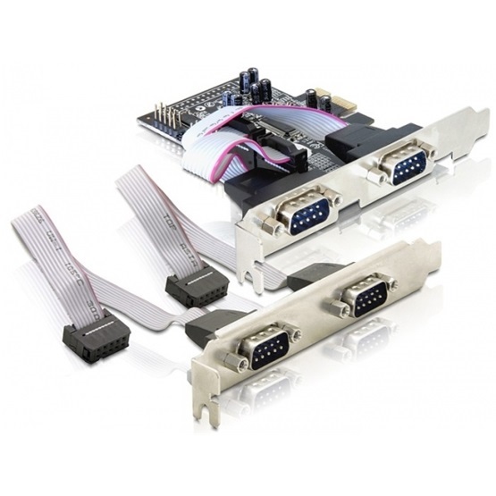 ADA Delock 89178 PCI Express kártya > 4 x soros