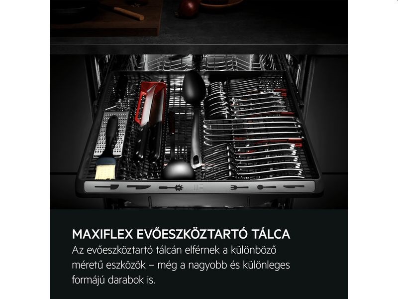 AEG FFB53937ZM inox, programok száma: 8, szabadonálló, 14 terítékes mosogatógép 