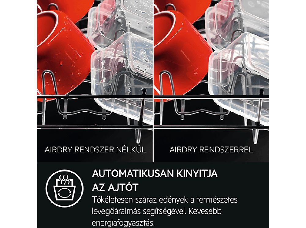 AEG FSB5360CZ inox, programok száma: 7, beépíthető, 13 terítékes mosogatógép 