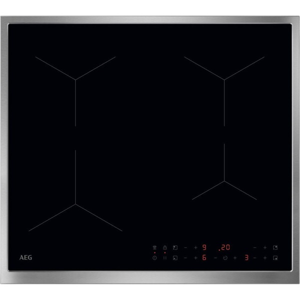 AEG TN64IA00XB feket-inox, beépíthető, indukciós, főzőzóna:4, beépíthető méret:60cm, főzőlap