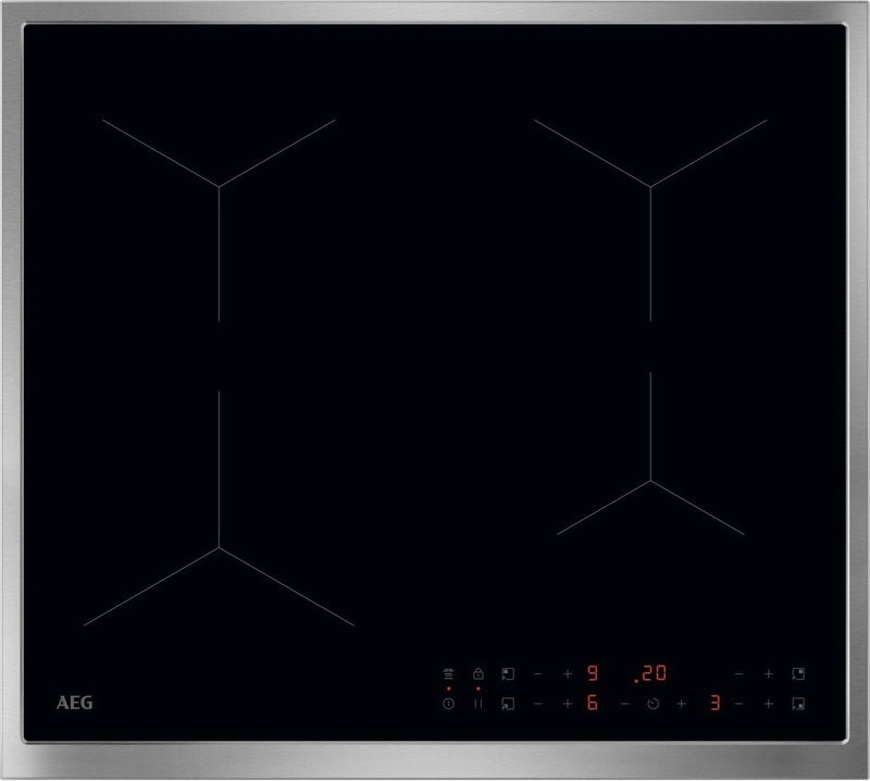 AEG TN64IA00XB feket-inox, beépíthető, indukciós, főzőzóna:4, beépíthető méret:60cm, főzőlap