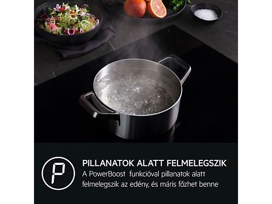 AEG TO64IA0AIT fekete, beépíthető, indukciós, főzőzóna:4, méret:60cm, főzőlap