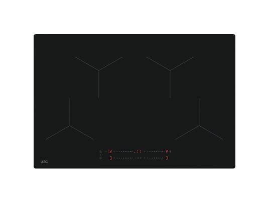 AEG TO84IA0FIT fekete, beépíthető, indukciós, főzőzóna:4, méret:80cm, főzőlap