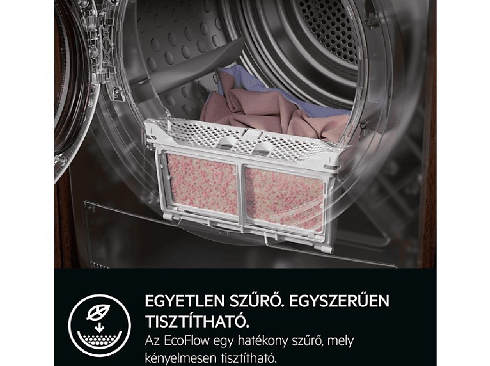 AEG TR718L2E fehér, 8 kg, hőszivattyús, szárítógép