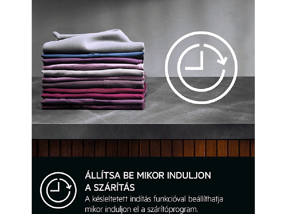 AEG TR718L2E fehér, 8 kg, hőszivattyús, szárítógép
