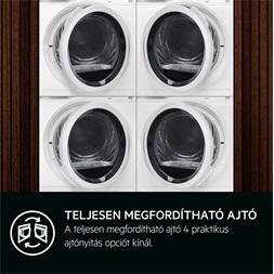 AEG TR718L2E fehér, 8 kg, hőszivattyús, szárítógép