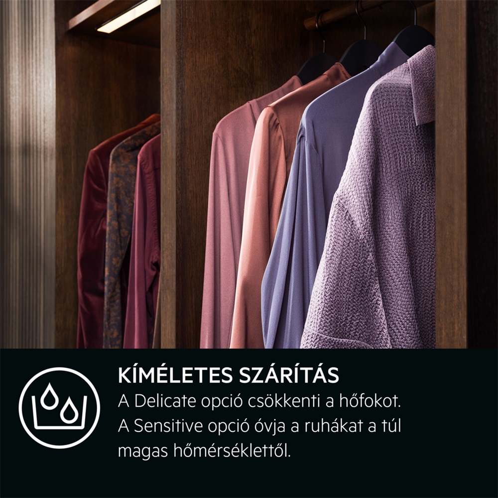 AEG TR718L2E fehér, 8 kg, hőszivattyús, szárítógép