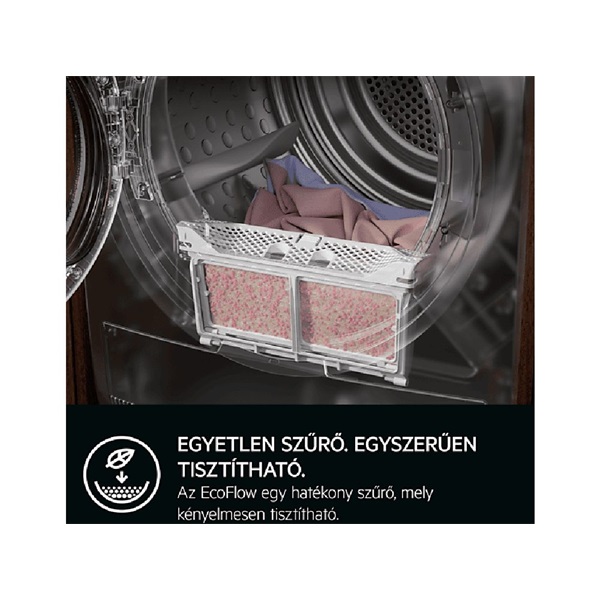 AEG TR718L2E fehér, 8 kg, hőszivattyús, szárítógép (Újszerű)