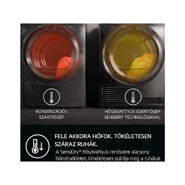 AEG TR718L2E fehér, 8 kg, hőszivattyús, szárítógép (Újszerű)