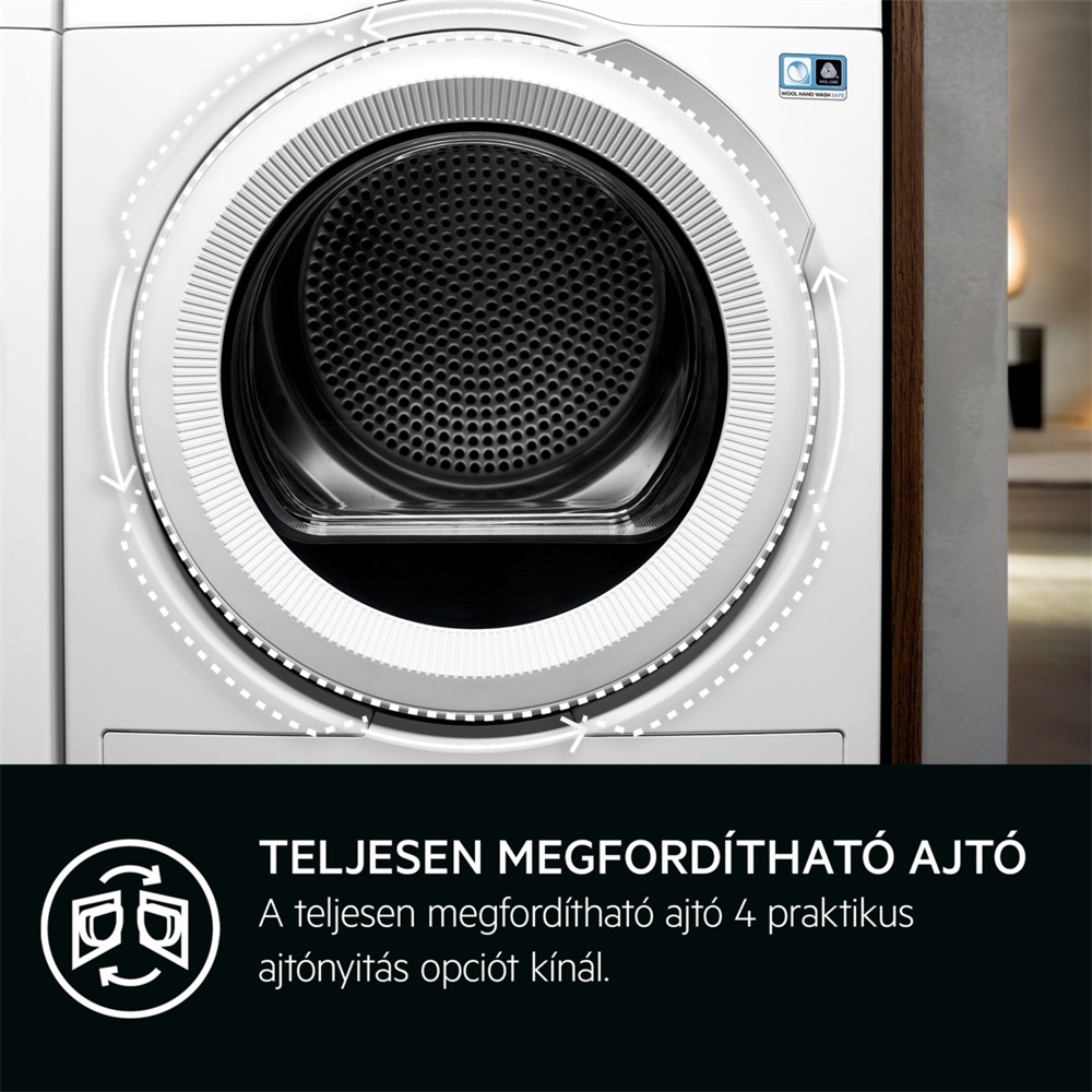 AEG TR718L2E fehér, 8 kg, hőszivattyús, szárítógép (Újszerű)