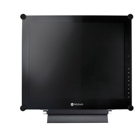 AG Neovo 19" X-19E SXGA TN VGA/DVI/HDMI/DP fekete LED monitor