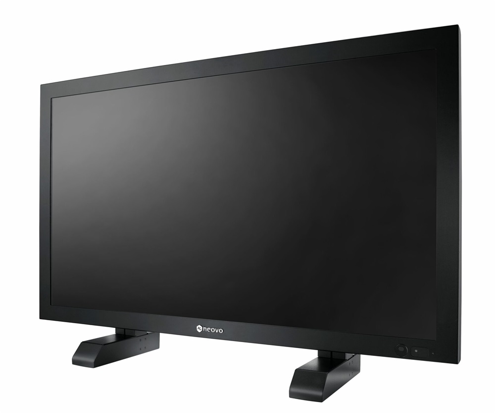 AG Neovo 43" QX-43 4K UHD VA VGA/DVI/HDMI/DP/USB/RS232/RJ45 fekete LED monitor