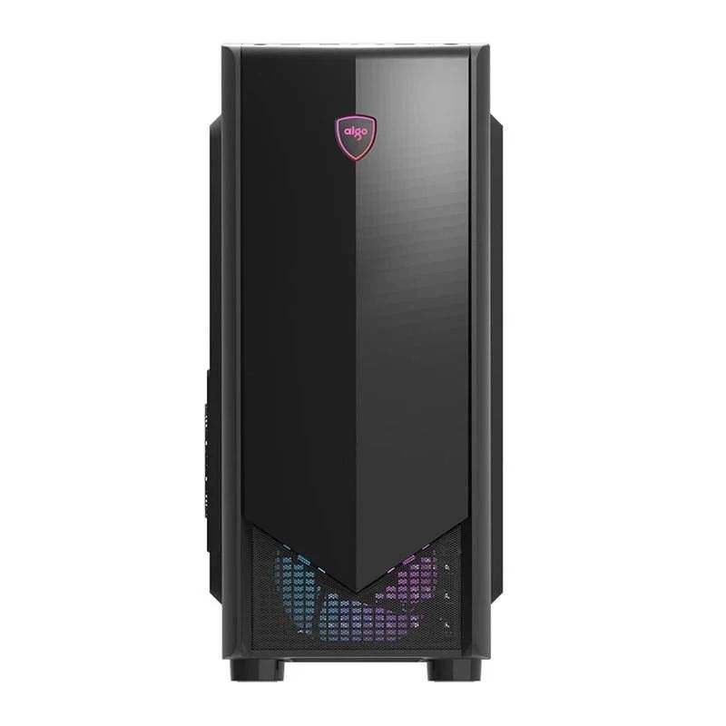 AIGO B352 fekete (táp nélküli) ATX ház