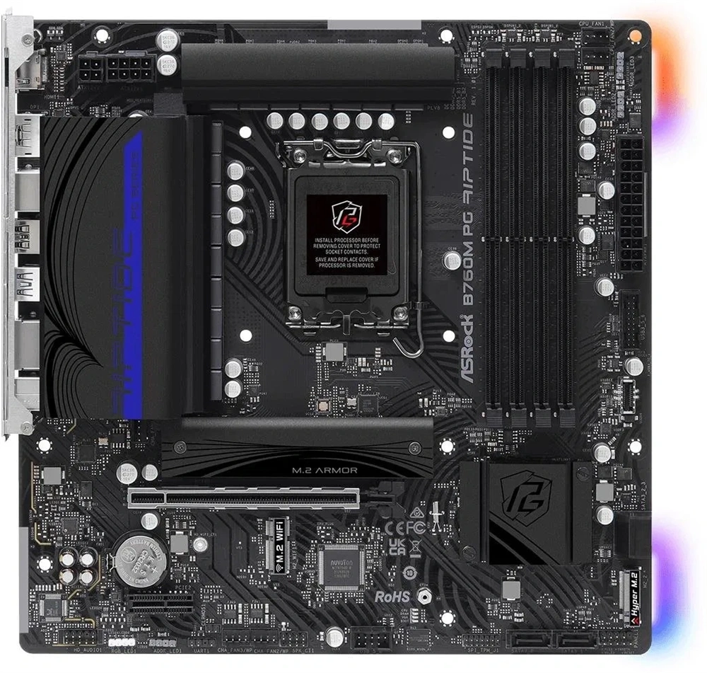 AL ASRock s1700 B760M PG RIPTIDE
