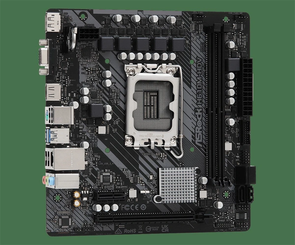 AL ASRock s1700 H610M-HDV
