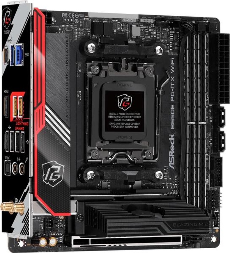 AL ASRock sAM5 B650E PG-ITX WIFI