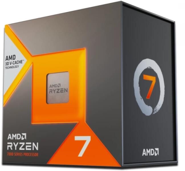 AMD Ryzen 7 4,2GHz Socket AM5 96MB (7800X3D) box processzor