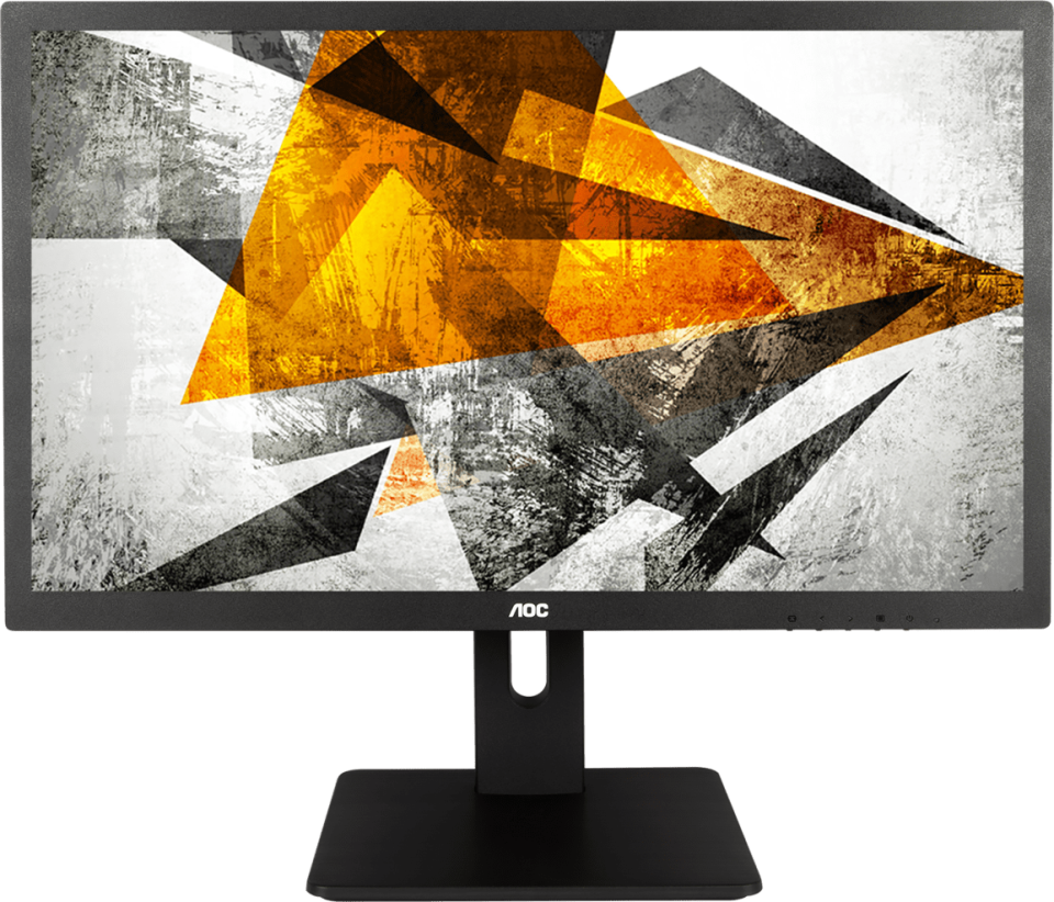 AOC 23,6" E2475PWJ TN FHD HDMI/VGA/DVI/hangszóró fekete monitor (Használt A)