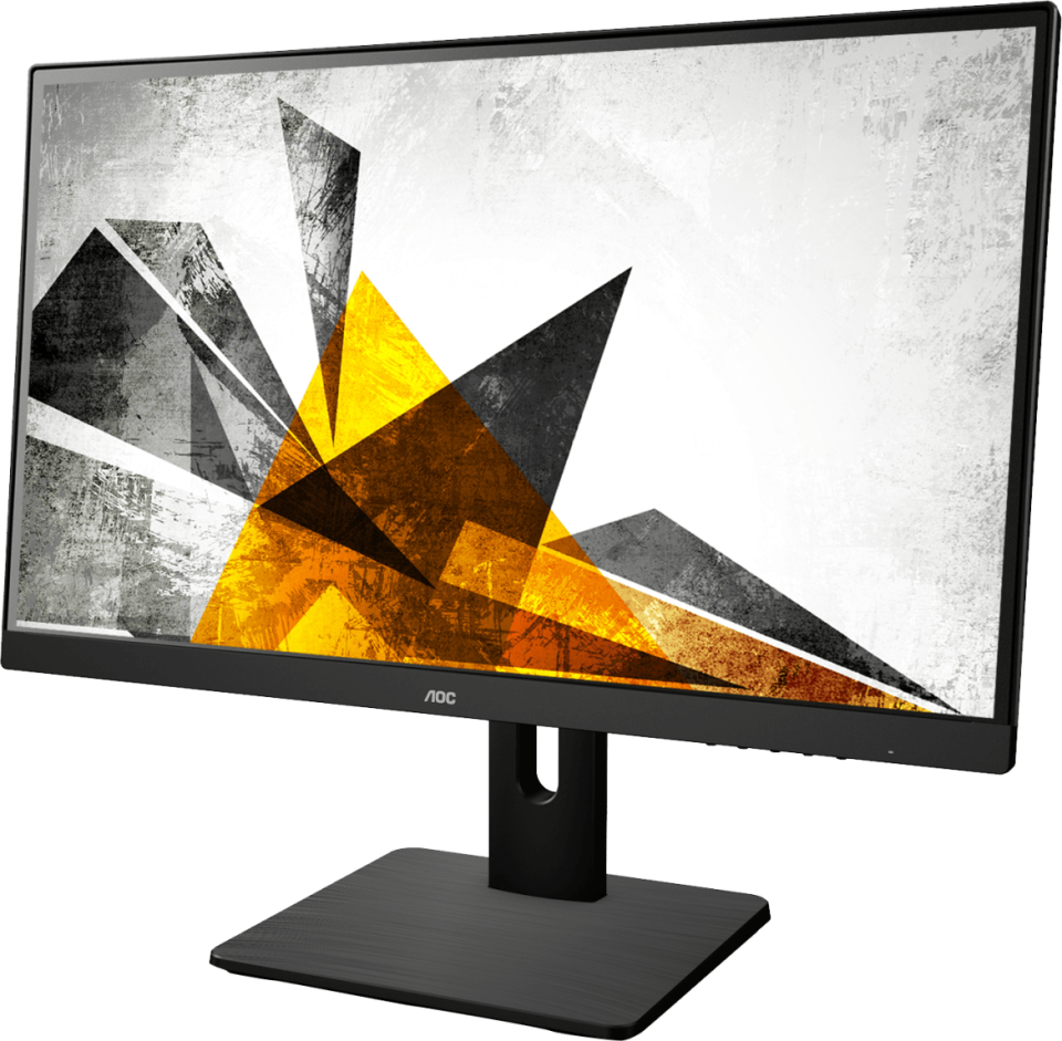 AOC 23,6" E2475PWJ TN FHD HDMI/VGA/DVI/hangszóró fekete monitor (Használt A)