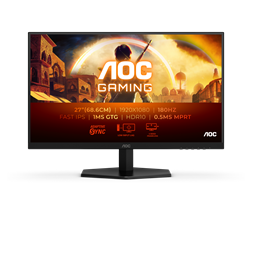 AOC 27" 27G42E FHD IPS 180Hz HDMI/DP gamer monitor (Újracsomagolt)