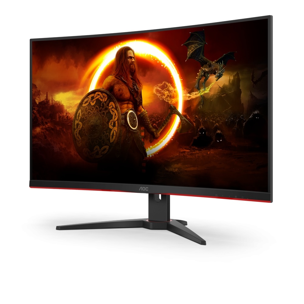 AOC 32" C32G2ZE/BK FHD VA 240Hz HDMI/DP fekete ívelt gamer monitor