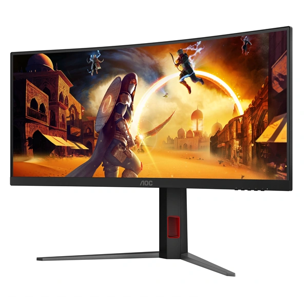 AOC 34" CU34G4 UWQHD VA 180Hz HDMI/DP ívelt gamer monitor
