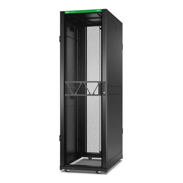 APC NetShelter SX Gen2 19" 42U 600x1070 mm perforált ajtós fekete szerver szekrény