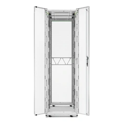 APC NetShelter SX Gen2 19" 42U 600x1200 mm perforált ajtós fehér szerver szekrény